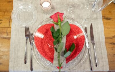 San Valentino 2021: cena a domicilio con rose senza spine
